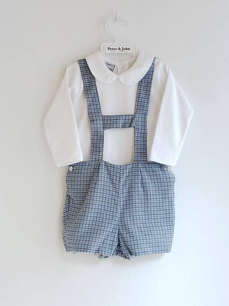 Bermuda Zurriola Newborn Vichy Azul