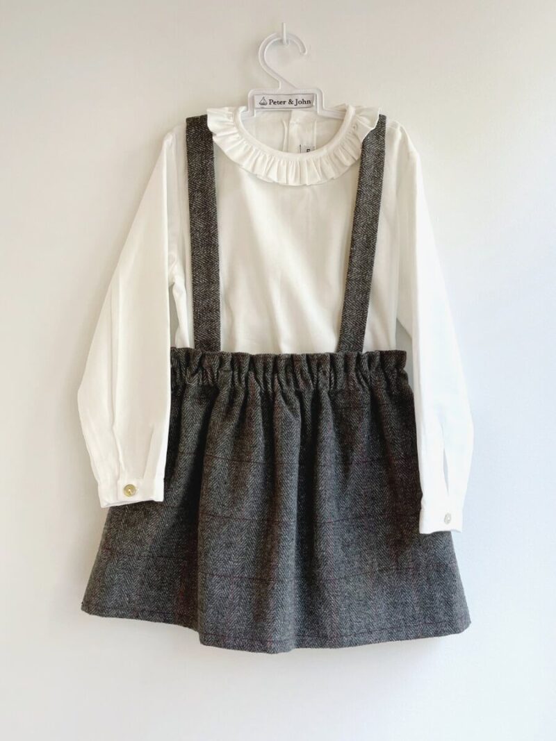 Falda Guipúzcoa Harris Gris