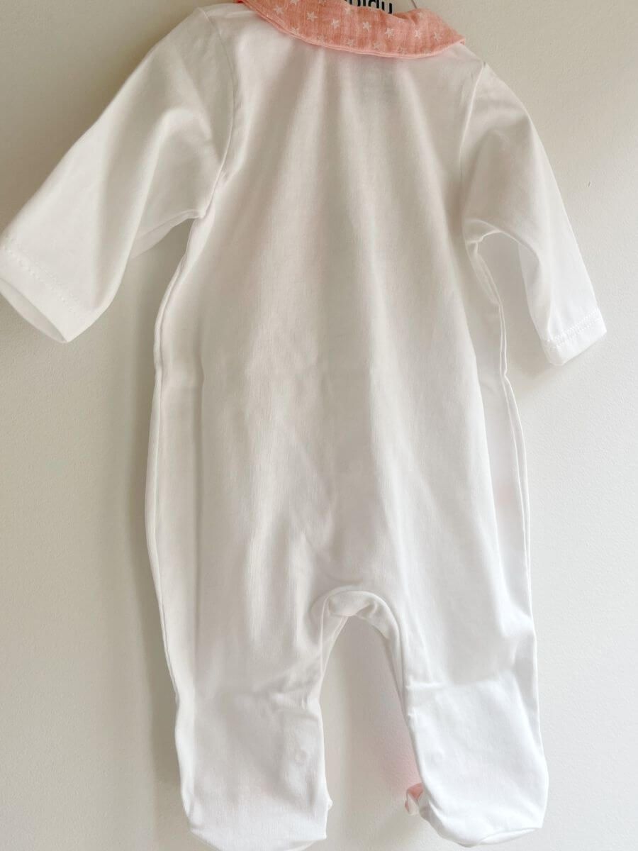 Pijama Fuenterrabia Enterizo Blanco - Imagen 3