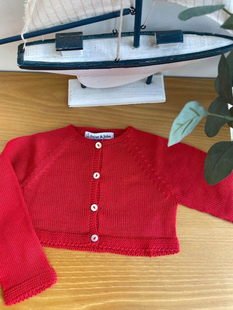 Chaqueta Triunfo Newborn Roja
