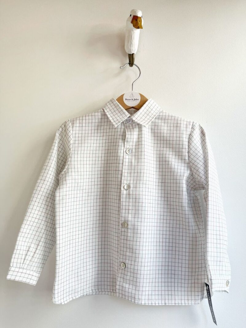 Camisa Chofre Cuadros Verde Granate